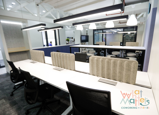 Coworking Desk @ What Matters Coworking + Playlab