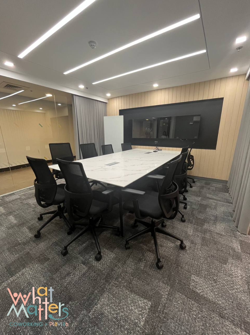 Progress Meeting Room @ What Matters Coworking + Playlab
