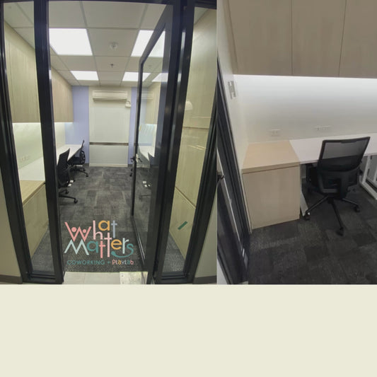 Private Meeting Room @ What Matters Coworking + Playlab